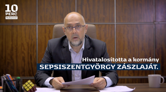 Kelemen Hunor: hivatalos szimbólumként lesz használható Sepsiszentgyörgy zászlója